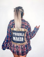 Load image into Gallery viewer, Flashy Flannels ADD ON. Turn your distressed flannel listed on our site into a FLASHY FLANNEL ORDER. ***READ DESCRIPTION***