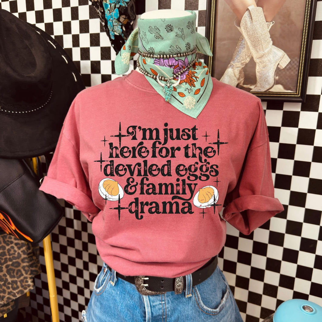 Here for the eggs & the family drama