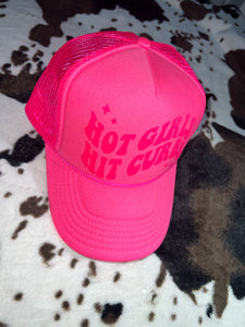 Hot Girls Hit Curbs Trucker Hat