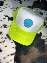 Load image into Gallery viewer, Neon Smiley Hats
