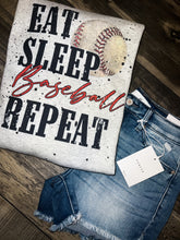 Load image into Gallery viewer, Eat Sleep Baseball REPEAT
