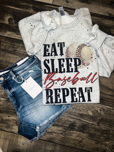 Eat Sleep Baseball REPEAT